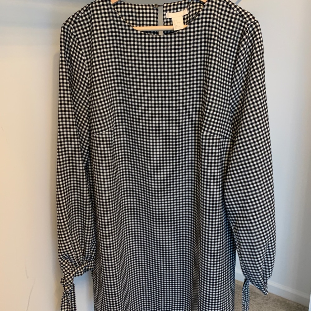 H&M gingham dress